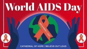World aids day poster.